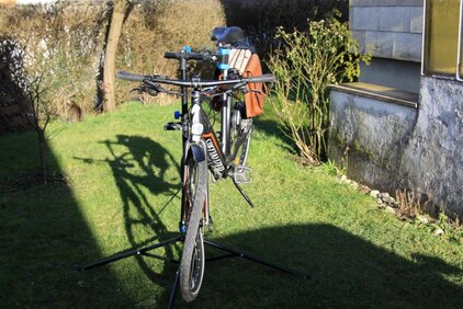 Schaden am Trekkingrad Specialized München Fahrrad Sachverständiger 