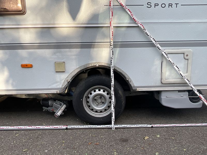 Knaus Moover Schaden Wohnwagen Gutachter Christian Voye